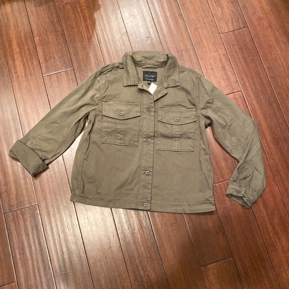 Sanctuary Anthro Camp Out Olive Green Jacket S